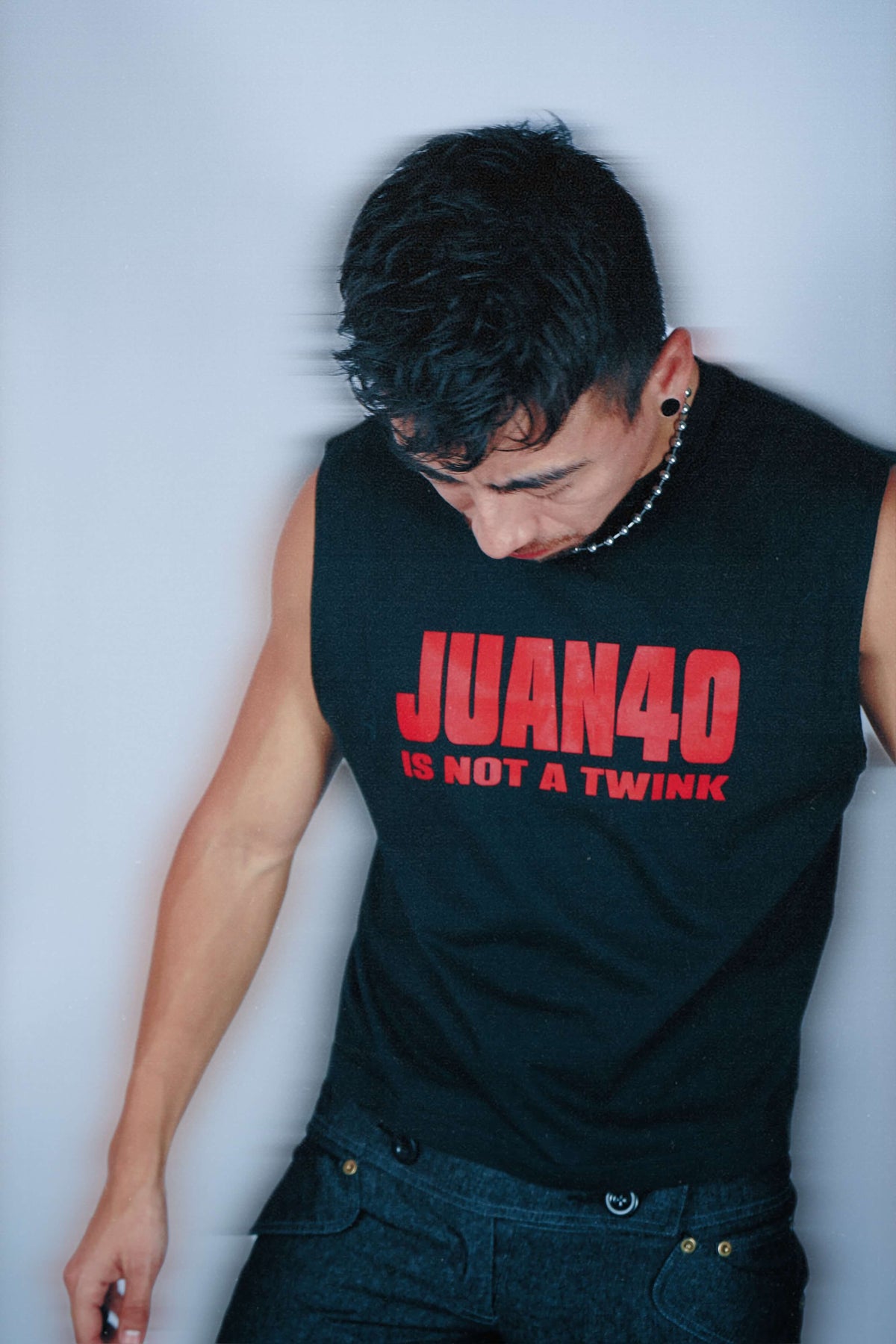 Juan40 Is Not a Twink Tee Crop Tank