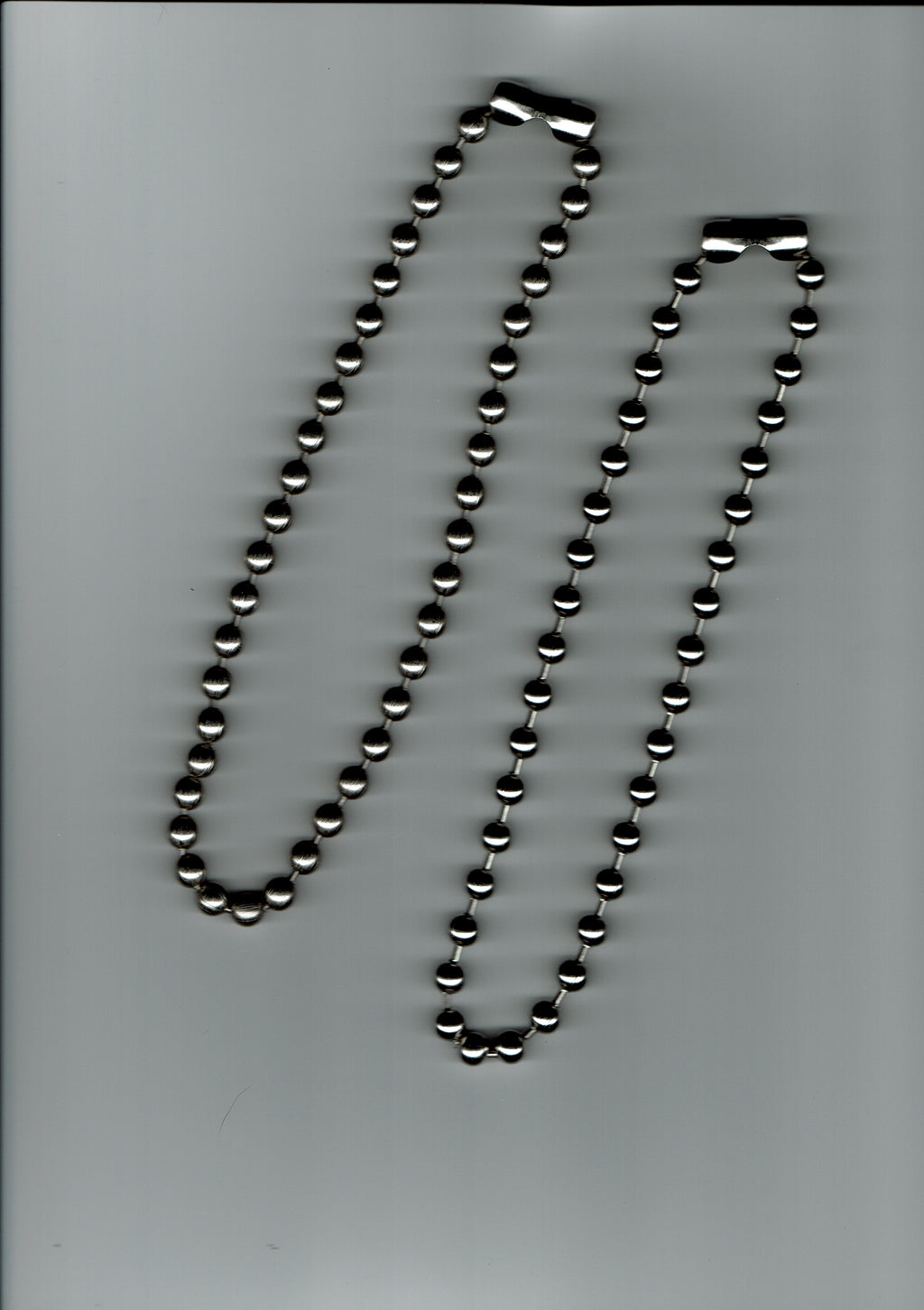 classic jumbo stainless steel ball choker (8mm)