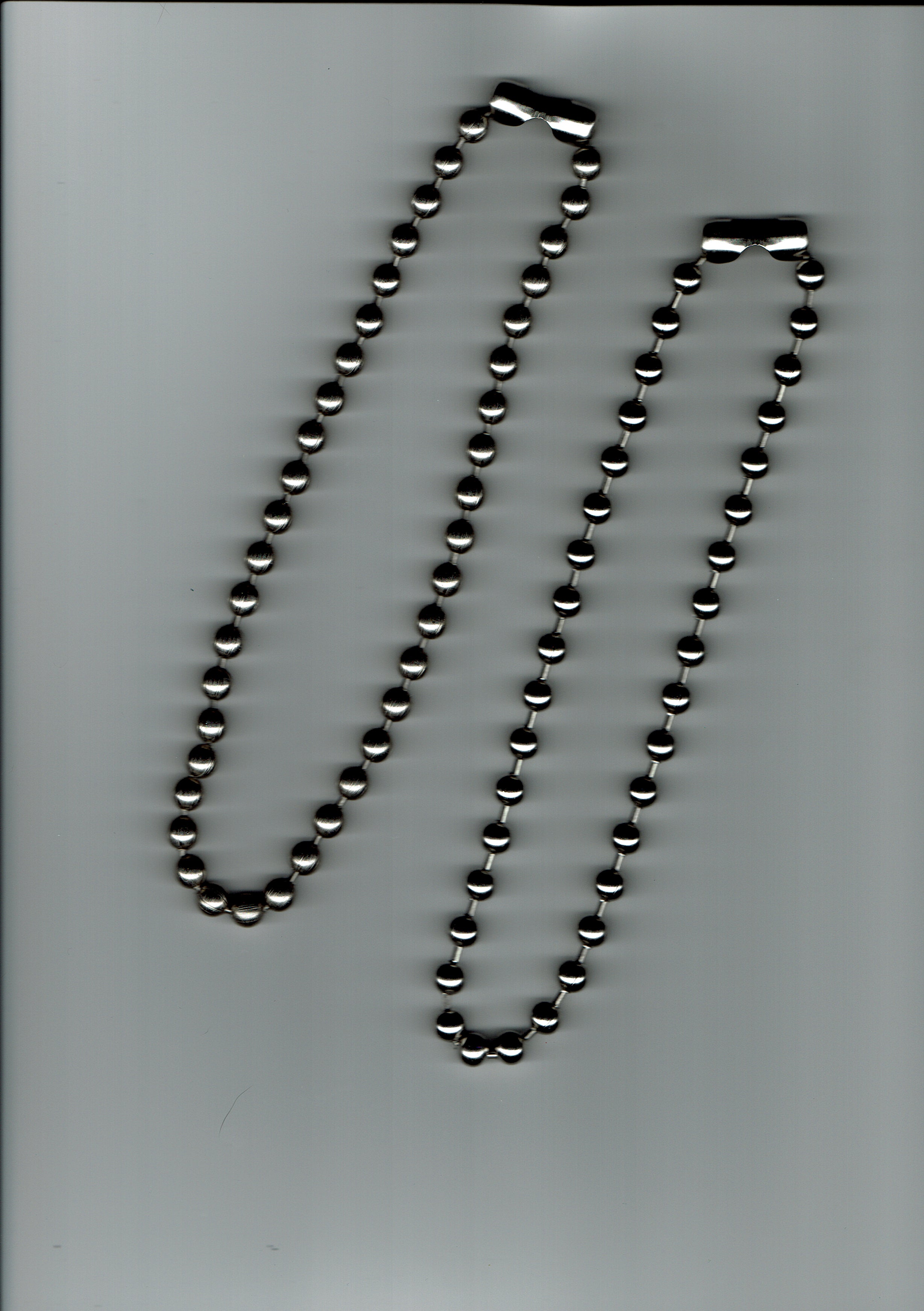 classic jumbo stainless steel ball choker (8mm)