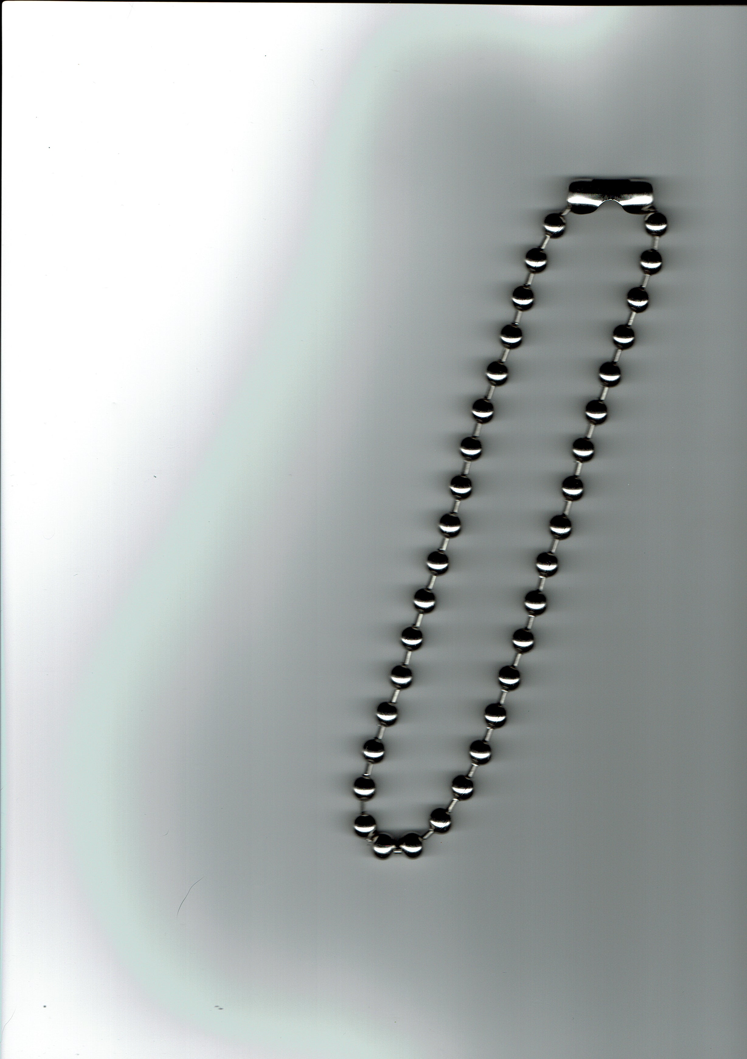 classic jumbo stainless steel ball choker (8mm)